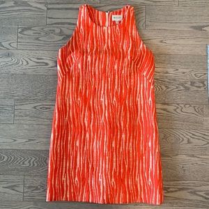 MILLY RACERBACK SHIFT DRESS